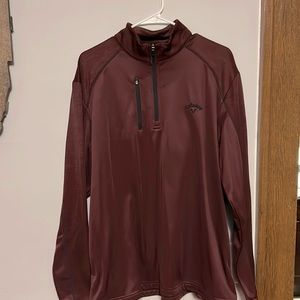 Callaway Golf 1/4 zip. Men’s maroon worn once.